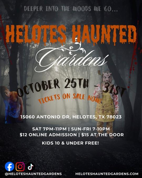 Haunted Gardens 2025 Flyer