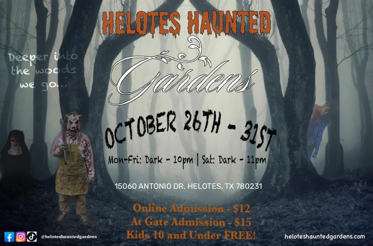 Haunted Gardens 2025 Flyer