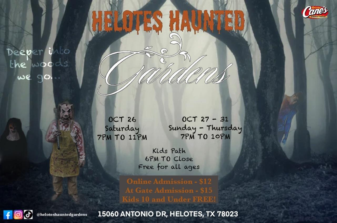 Haunted Gardens 2024 Flyer